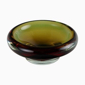 Vintage Submerged Glass Bowl