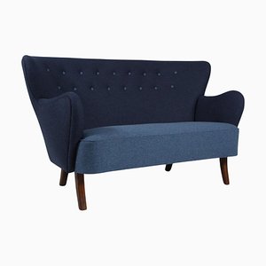 2-Sitzer Sofa aus Wolle von Alfred Christensen, 1940er