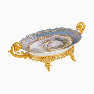 Cuenco de porcelana Napoleón III Sèvres, siglo XIX