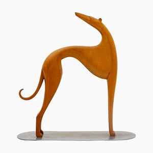 Greyhound Figurine by Karl Hagenauer, 1935