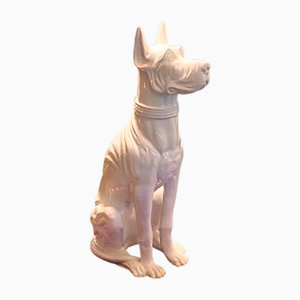 Lebensgroße Deutsche Dogge aus Keramik