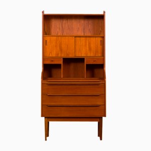 Danish Bookcase with Secretaire by Johannes Sorth, 1960s