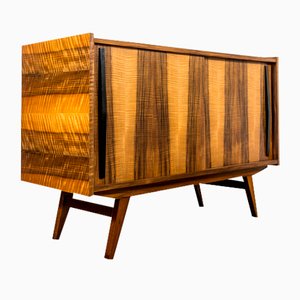 Credenza in noce di Słupskie Fabryki Mebli, anni '60