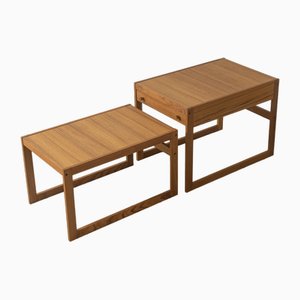 Nesting Tables by K.T. Møbler, 1960s, Set of 2