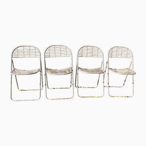 Ted Net Chairs by Niels Gammelgaard fpr Ikea, 1970s, Set of 4
