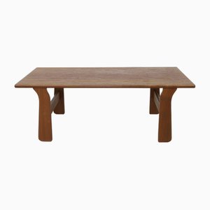 Table Basse en Teck, Danemark, 1970s