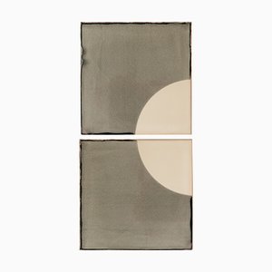 Tiles Moon G Wall Light by Violaine Dharcourt