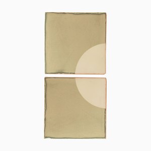 Tiles Moon V Wall Light by Violaine Dharcourt