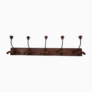 Antique Wall-Mounted Coat Rack