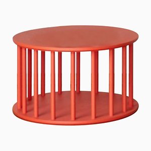 Large Merry Side Table in Orange by Made by Choice