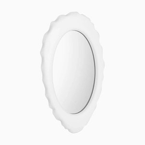 Espejo de pared Silex blanco de Zieta