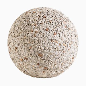 Escultura de suelo con forma de bola de Vaust