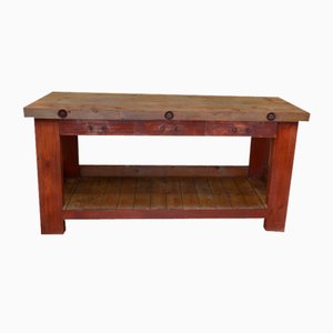 Table Console en Sapin, 1930