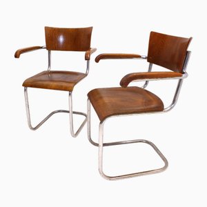 Set of Vintage Chairs from Mücke Melder, 1920