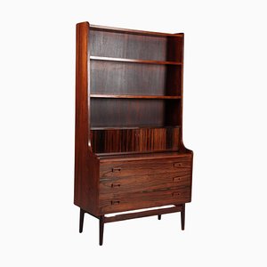 Vintage Danish Rosewood Bookcase by Johannes Sorth of Nexø Furniture Factory, 1968