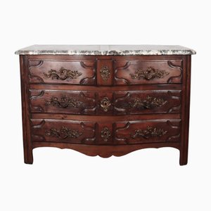 18th Century French Serpentine Commode