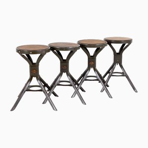 Industrial Stools from Evertaut, Set of 5