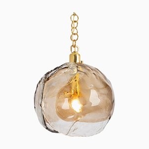 Murano Glass Pendant Light attributed to Kaiser, Germany, 1960s