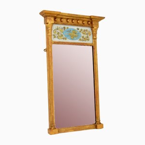 Miroir Regency Antique en Bois Doré, 1820