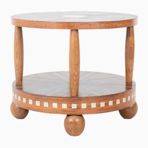 Vintage Pedestal Table by Francisque Chaleyssin, 1930