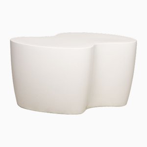 Palette Coffee Table in White Glass from Ligne Roset