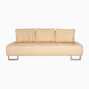 DS 165 3-Seater Sofa in Cream Leather from de Sede