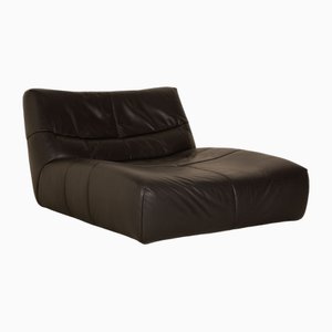 Cayman Lounger in Anthracite Leather from Bullfrog