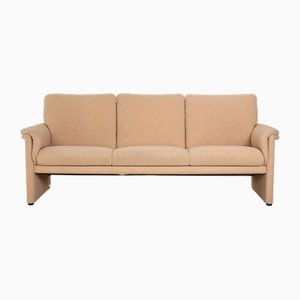 Zento 3-Sitzer Sofa aus beigefarbenem Stoff von Cor