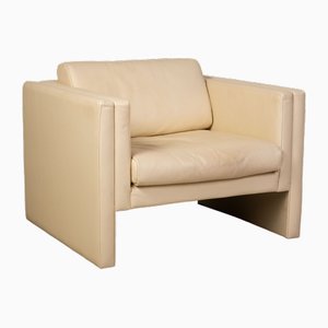 Studio 191 Lounge Chair in Cream Leather from Walter Knoll / Wilhelm Knoll