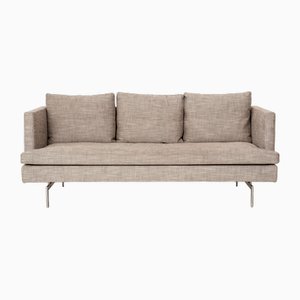 Divano a tre posti Stricto Sensu in tessuto beige di Ligne Roset