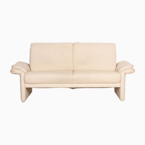 2-Seater Sofa in Cream Fabric from Laaus