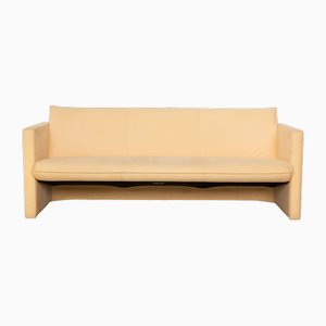 3-Sitzer Sofa aus beigefarbenem Stoff von Leolux