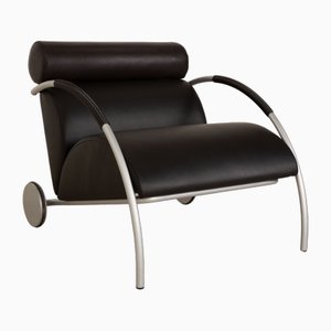 Zyklus Lounge Chair in Black Leather from Cor