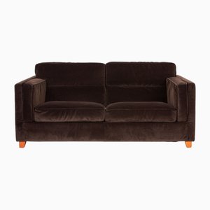 2-Seater Sofa in Dark Brown Fabric with Bed Function from Ligne Roset