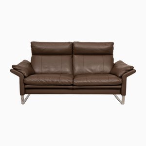 Lucca 2-Seater Sofa in Brown Leather from Erpo