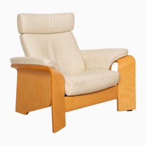 Pegasus Lounge Chair in Cream Leather from Stressless