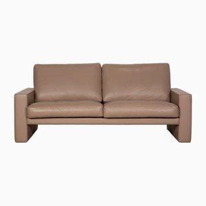 CL 100 2-Sitzer Sofa aus beigem Leder von Erpo