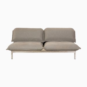 Nova 340 Fabric Two-Seater Sofa in Gray from Rolf Benz