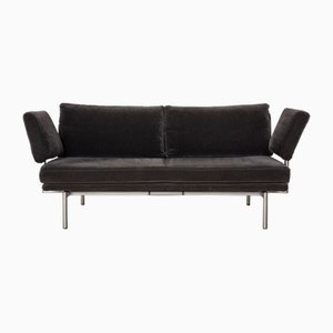 Graues Living Platform 2-Sitzer Sofa aus Stoff von Walter Knoll