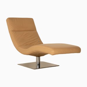 KF 10410 Lounger in Beige Leather by Willi Schillig