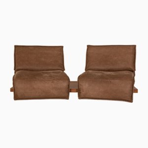 Free Motion Edit 2 2-Seater Sofa in Brown Fabric from Koinor