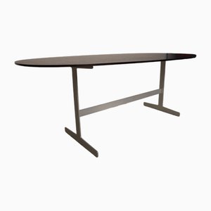 Simplon Dining Table in Black Wood from Cappellini