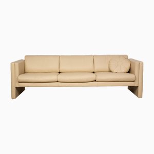 Studio 191 3-Seater Sofa in Cream Leather from Walter Knoll / Wilhelm Knoll