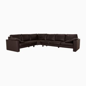 System Plus Corner Sofa in Brown Leather from Machalke