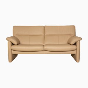 2-Seater Sofa in Cream Leather from Erpo