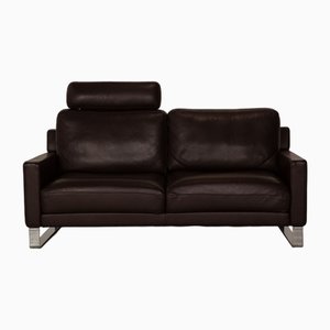 Ego 2-Seater Sofa in Brown Leather from Rolf Benz