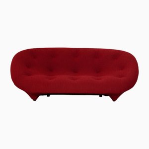 Ploum Two Seater Sofa in Red Fabric from Ligne Roset