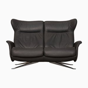 8115 2-Seater Sofa in Gray Leather from Joop!