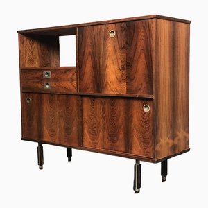 Credenza alta Mid-Century in teak, Italia, anni '60