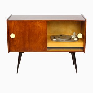 Mueble para discos vintage de Supraphon, 1959